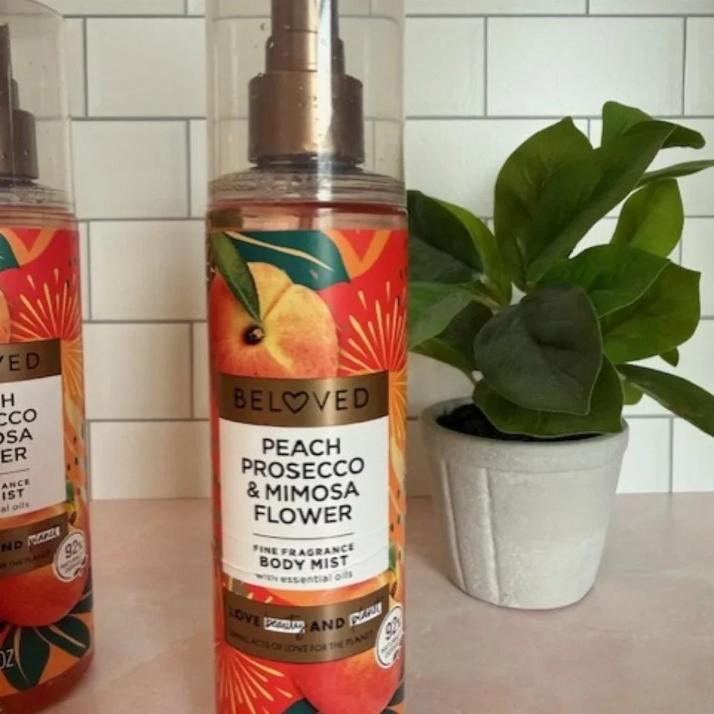 Beloved Peach Prosecco & Mimosa Flower Body Butter & Fragrance Mist - Picture 5 of 6